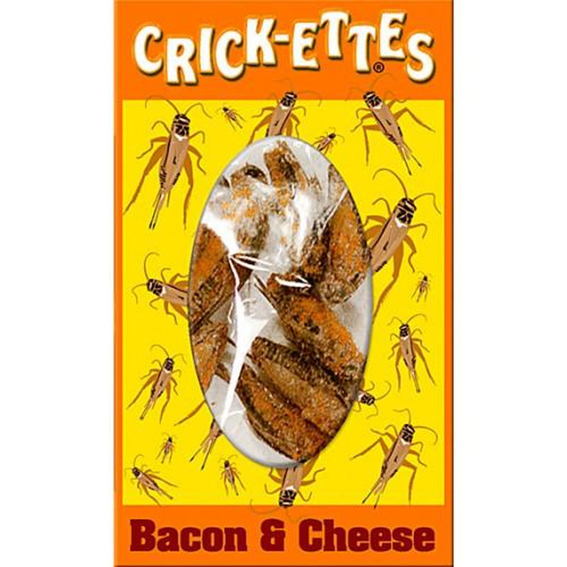 Real Crickets - Bacon & Cheese Flavored