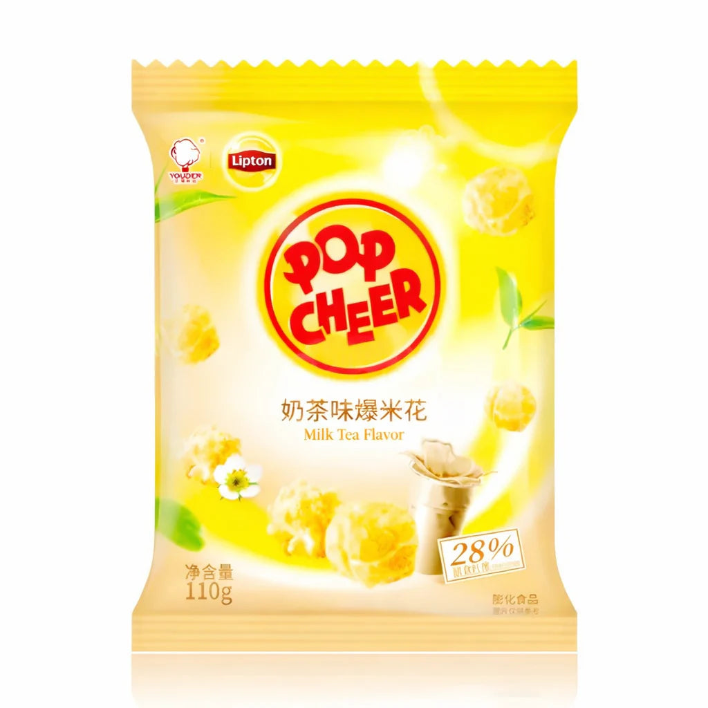 Lipton Pop Cheer Milk Tea Flavor Popcorn
