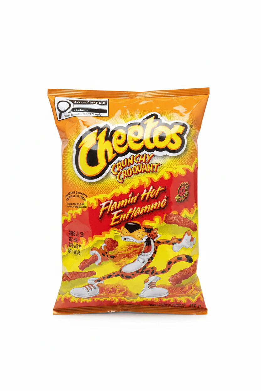 Cheetos Croquant (Crunchy) Enflammo (Flamin Hot)
