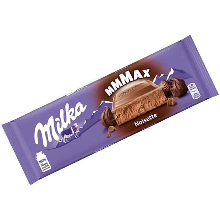 Milka MMMAX Noisette Hazelnut Chocolate Bar