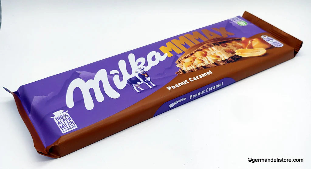 Milka MMMAX Peanut Caramel Chocolate Bar