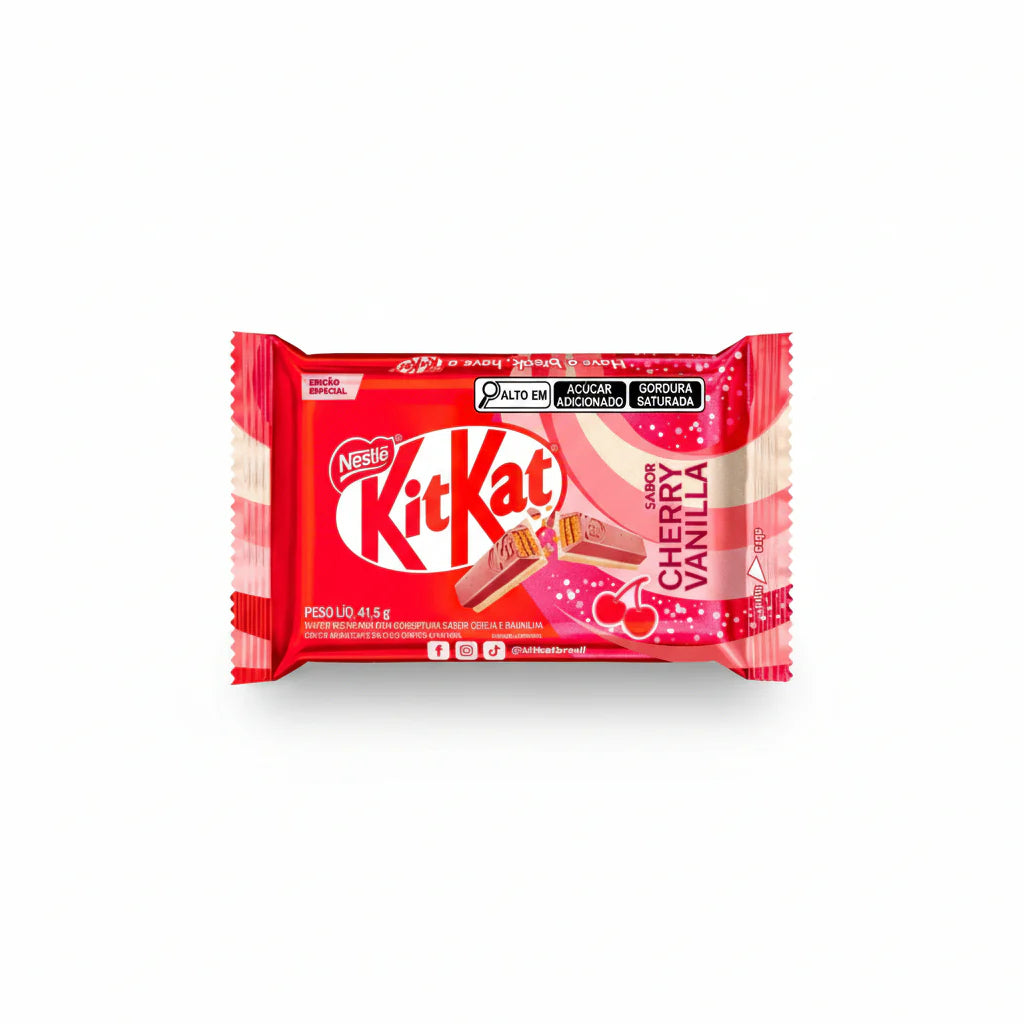 KitKat Cherry Vanilla Flavor - Brazilian Limited Edition