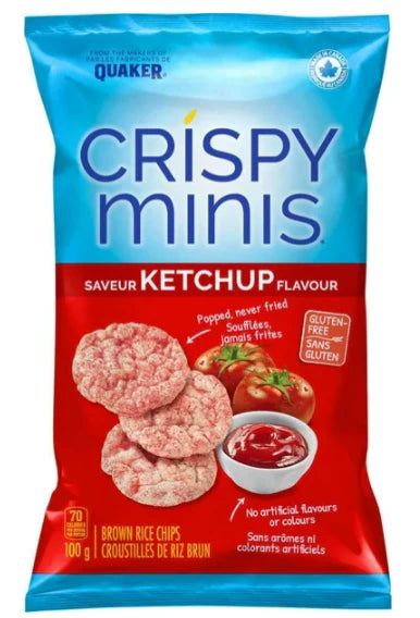 Quaker Crispy Minis - Ketchup Flavor