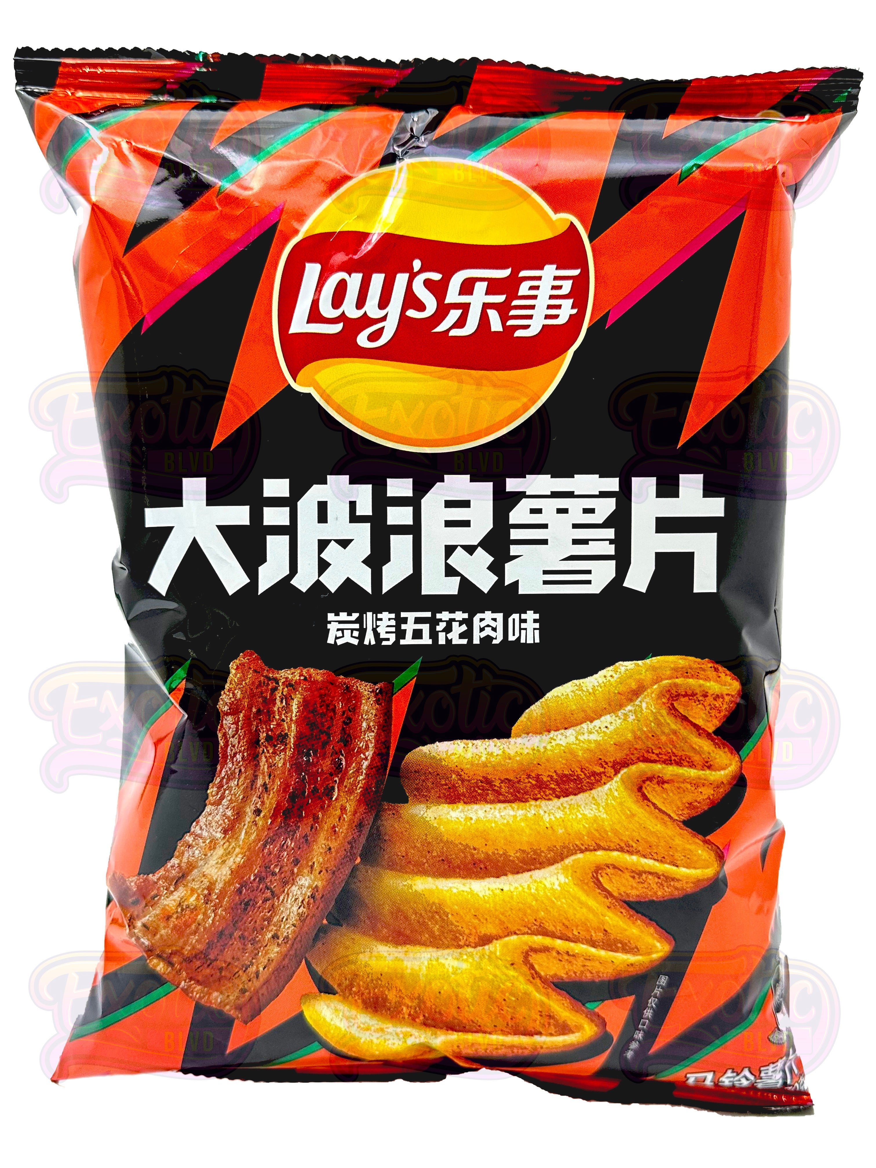 Lay'S Wavy Smoked Pork Belly