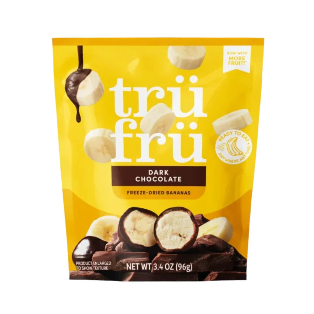 Freeze-Dried Fresh Bananas with Dark Chocolate - 3.4Oz